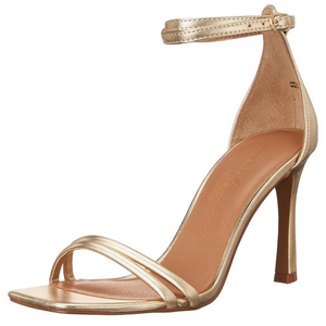 Chinese Laundry Jasmine Metallic Gold Heels Size 8 NWT